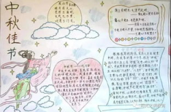 中秋节手抄报文字内容,月圆人团圆，传统习俗与文化传承
